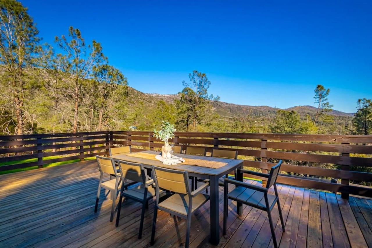 Sierra Vista Lookout Lodge With Creek, Waterfall And Waterholes, Minutes From Bass Lake And Yosemite South Gate North Fork Luaran gambar