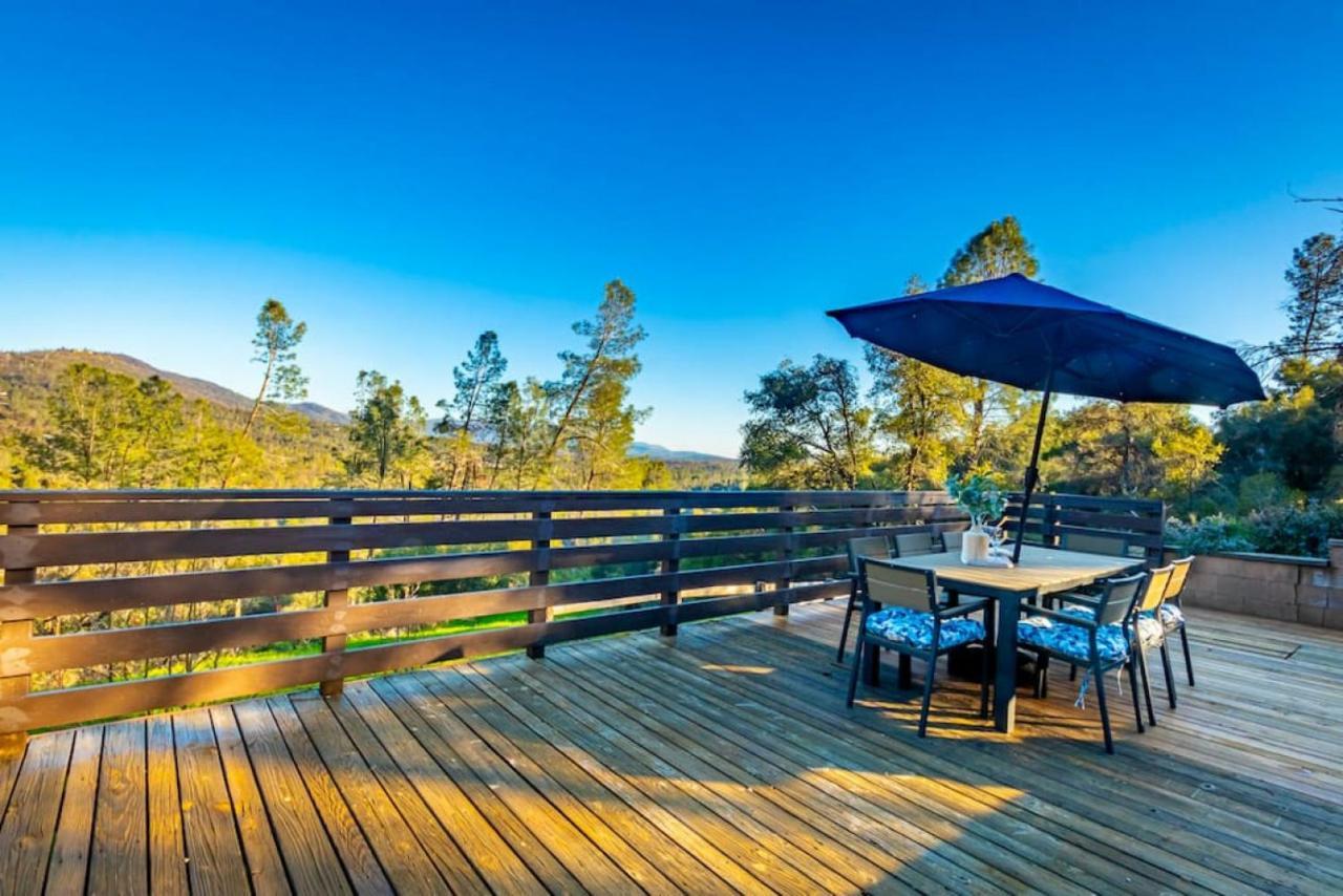 Sierra Vista Lookout Lodge With Creek, Waterfall And Waterholes, Minutes From Bass Lake And Yosemite South Gate North Fork Luaran gambar