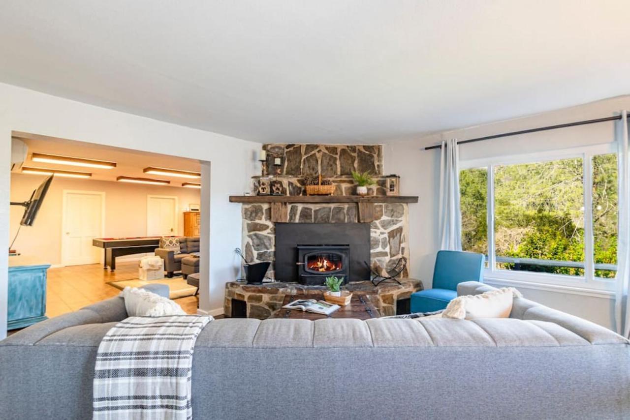 Sierra Vista Lookout Lodge With Creek, Waterfall And Waterholes, Minutes From Bass Lake And Yosemite South Gate North Fork Luaran gambar