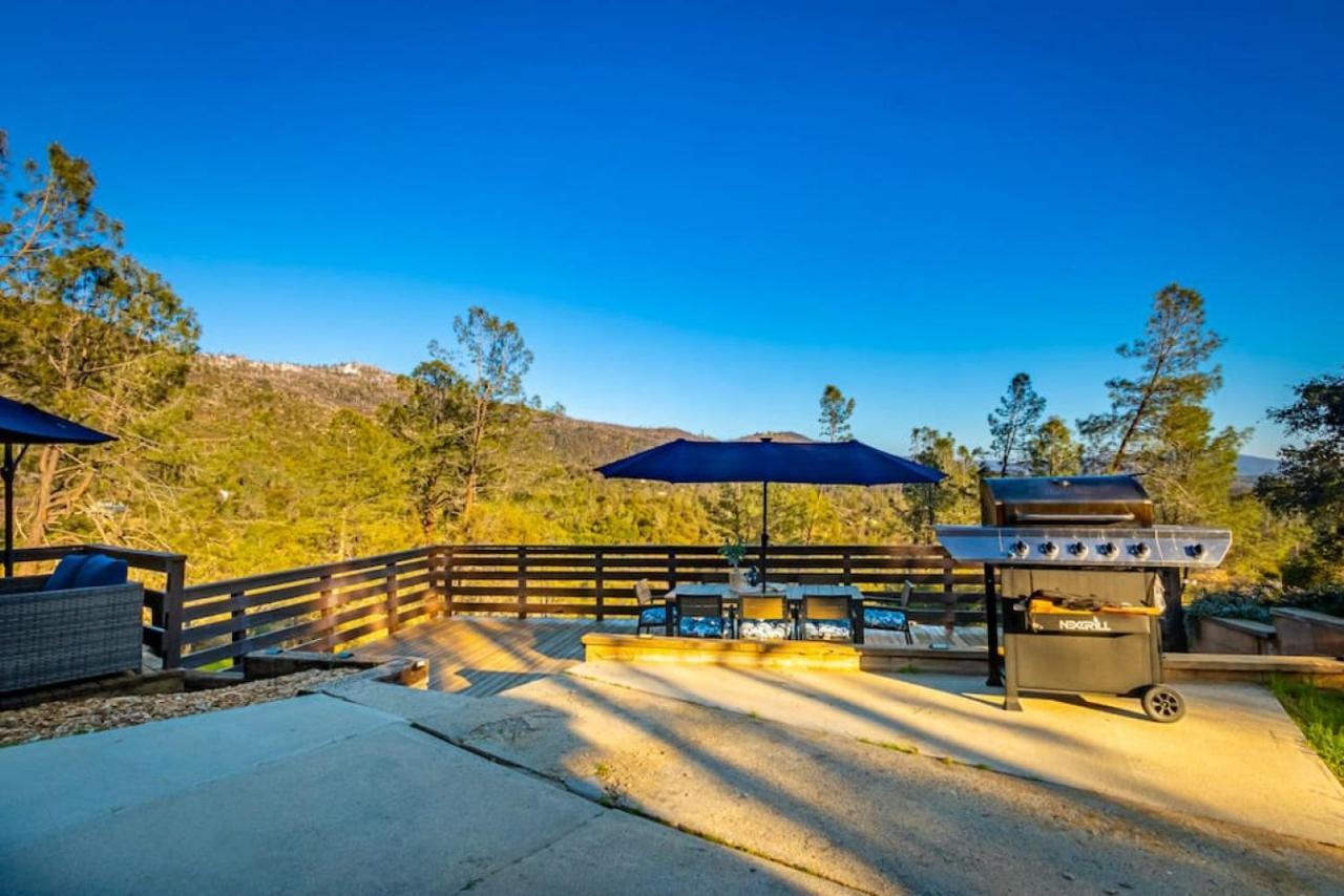 Sierra Vista Lookout Lodge With Creek, Waterfall And Waterholes, Minutes From Bass Lake And Yosemite South Gate North Fork Luaran gambar