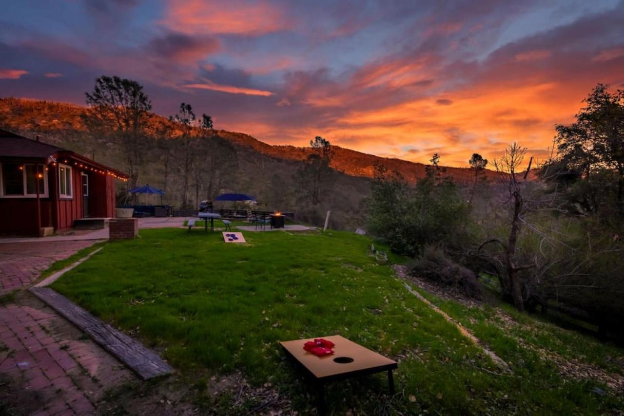 Sierra Vista Lookout Lodge With Creek, Waterfall And Waterholes, Minutes From Bass Lake And Yosemite South Gate North Fork Luaran gambar