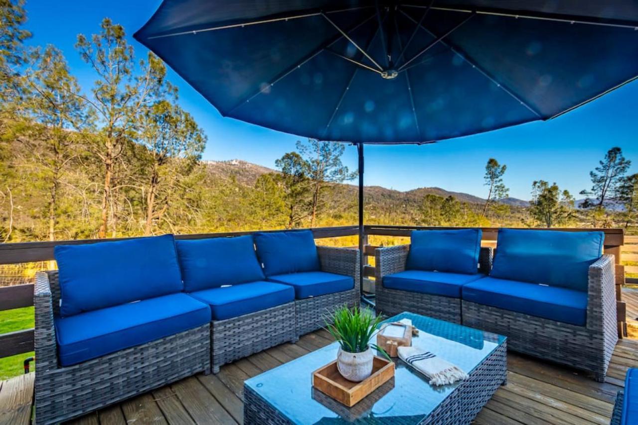 Sierra Vista Lookout Lodge With Creek, Waterfall And Waterholes, Minutes From Bass Lake And Yosemite South Gate North Fork Luaran gambar