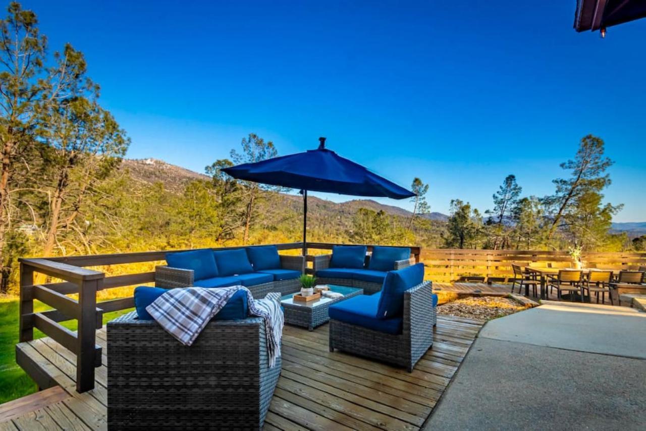 Sierra Vista Lookout Lodge With Creek, Waterfall And Waterholes, Minutes From Bass Lake And Yosemite South Gate North Fork Luaran gambar