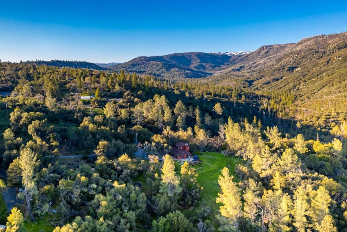 Sierra Vista Lookout Lodge With Creek, Waterfall And Waterholes, Minutes From Bass Lake And Yosemite South Gate North Fork Luaran gambar