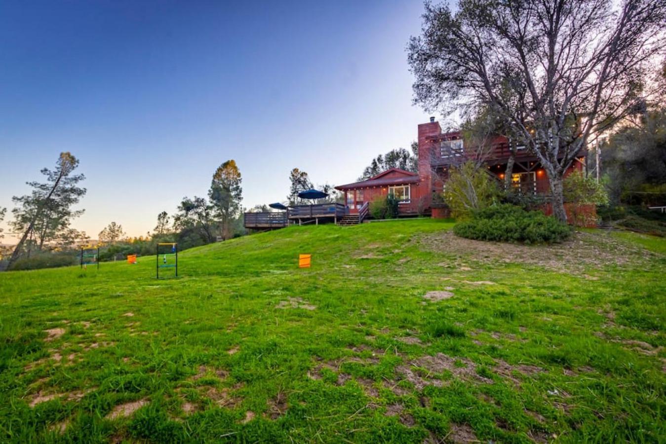 Sierra Vista Lookout Lodge With Creek, Waterfall And Waterholes, Minutes From Bass Lake And Yosemite South Gate North Fork Luaran gambar
