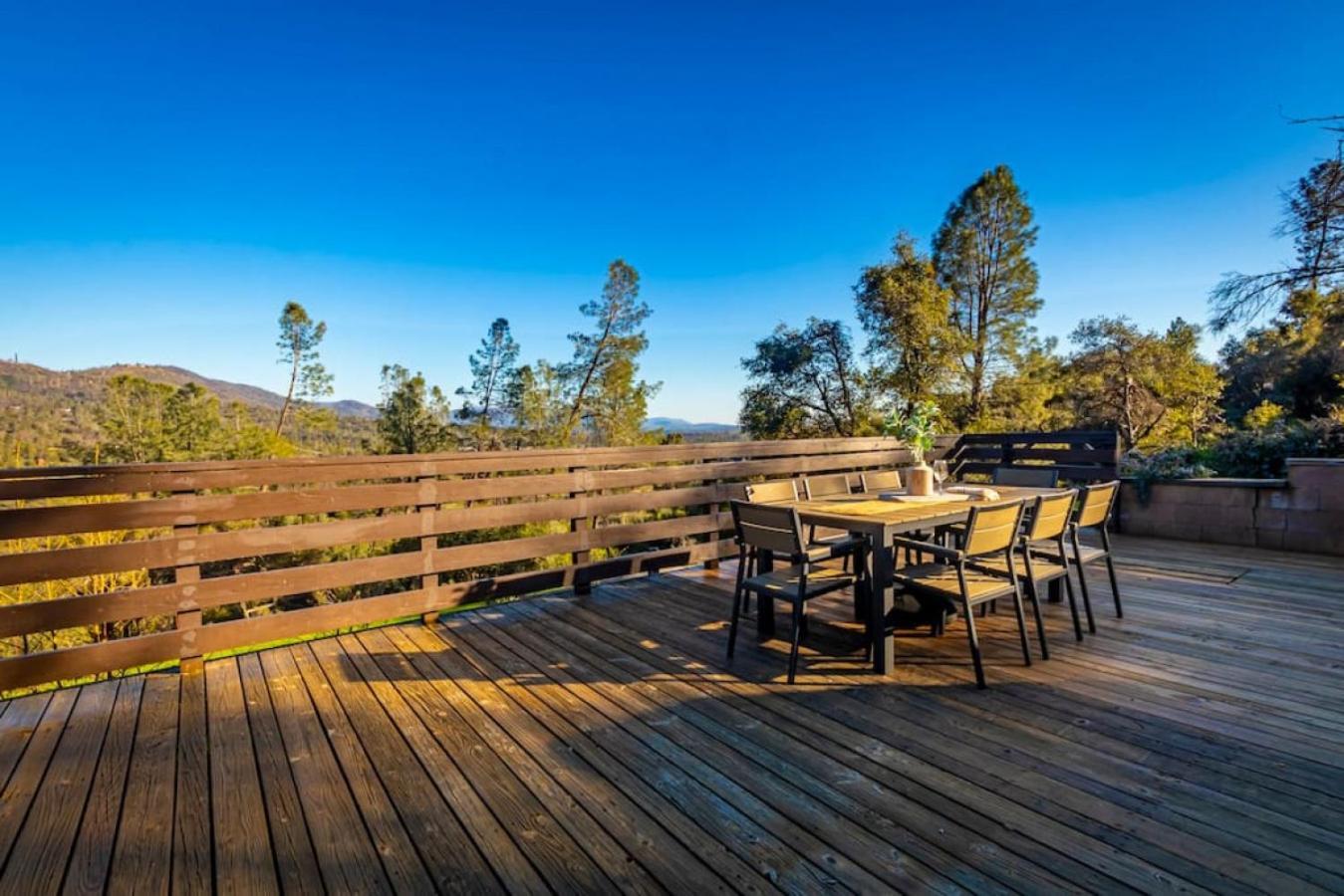 Sierra Vista Lookout Lodge With Creek, Waterfall And Waterholes, Minutes From Bass Lake And Yosemite South Gate North Fork Luaran gambar